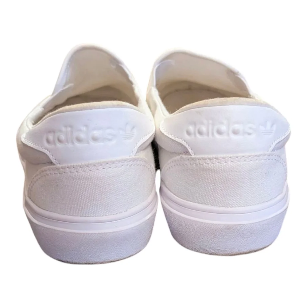 Adidas Court Rallye Slip On Sneakers White Men's 8 / Women's 9.5 Tennis Shoe